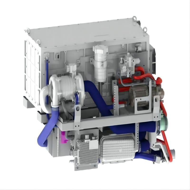 125KW گاڑی پروٹون ایکسچینج جھلی ہائیڈروجن فیول سیل سسٹم