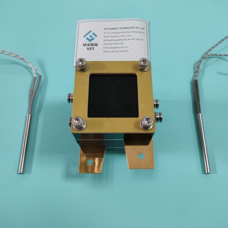 فیول سیل، سنگل سیل ٹیسٹ فکسچر، ایکٹو ایریا 2.5cm-2.5cm